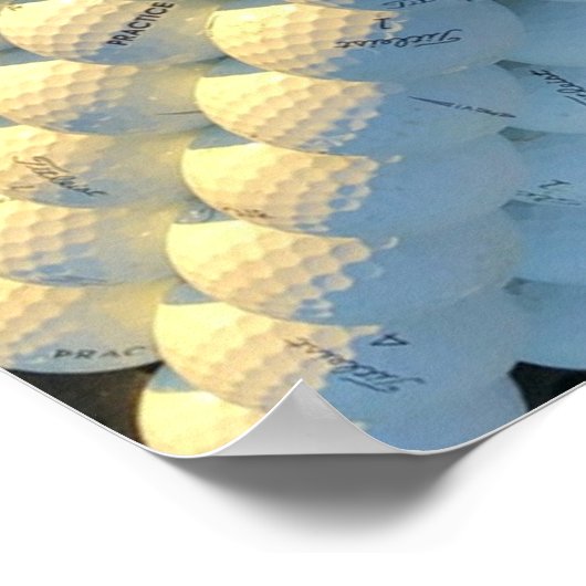Golf Balls Poster (Hoek)