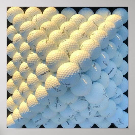 Golf Balls Poster (Voorkant)