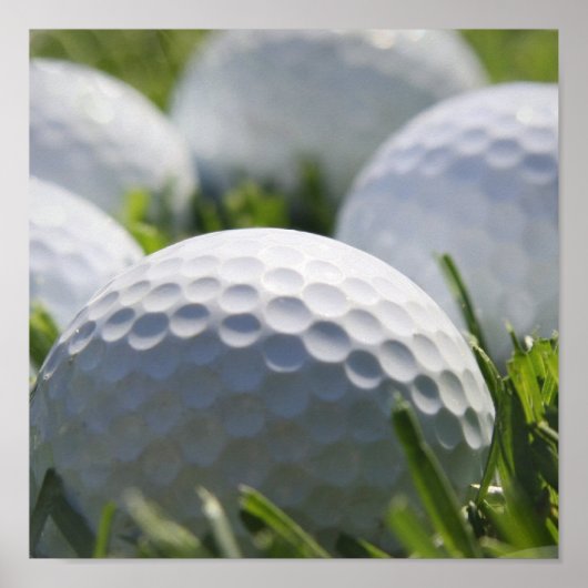 Golf Balls Print (Voorkant)