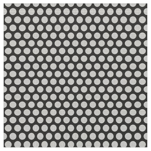 Golf Balls Print Pattern in Black & CUSTOM COLOR Stof (Close Up)