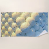 Golf Balls Strandlaken (Voorkant)