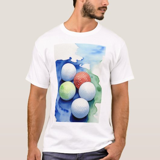 Golf Balls T-shirt (Voorkant)