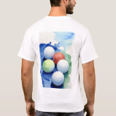 Golf Balls T-shirt (Achterkant)