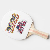 Golf Balls Tafeltennisbatje (Zijkant)