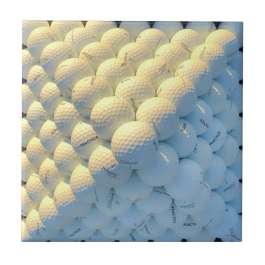 Golf Balls Tegeltje (Voorkant)
