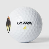 Golf Balls - "Woestijndromen" door All Joy Art Golfballen (Logo)