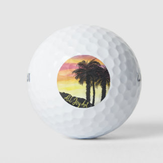 Golf Balls - "Woestijndromen" door All Joy Art Golfballen