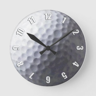 Golf-balsleufklokontwerp Ronde Klok