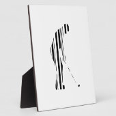 GOLF BAR CODE Golfer Golfen Sport Patroon Ontwerp Fotoplaat (Zijkant)