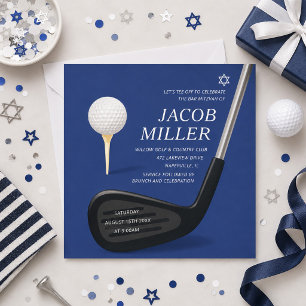 Golf Bar Mitzvah uitnodiging Country Club