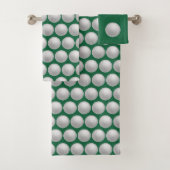  Golf Bathroom Towel Set Gift Bad Handdoek (Insitu)