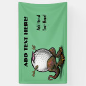 Golf Beast Banner (Verticaal)