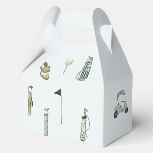 Golf Bedankdoosjes (Voorkant)