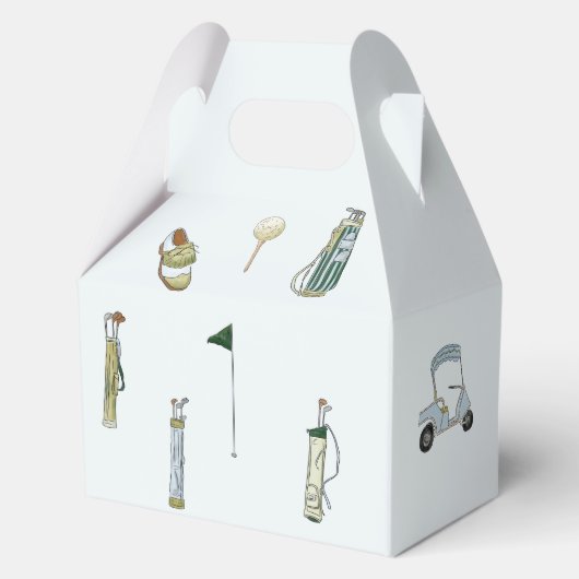 Golf Bedankdoosjes (Achterkant)