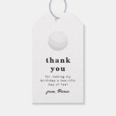 Golf Bedankt Label Cadeaulabel (Voorkant)