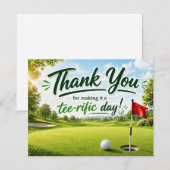 Golf Bedankt voor een fantastische dag (Voorkant / Achterkant)