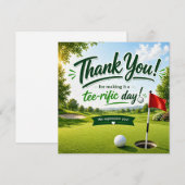 Golf Bedankt voor een fantastische dag (Voorkant / Achterkant)