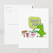 Golf Bedankt voor Golfer Huwelijk Briefkaart (Voorkant / Achterkant)