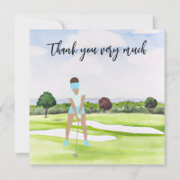 Golf Bedankt voor je golfer