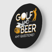 Golf Beer Any Vraag Golf Beer Gezegde Grote Klok (Hoek)