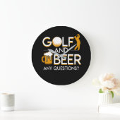 Golf Beer Any Vraag Golf Beer Gezegde Grote Klok (Huis)