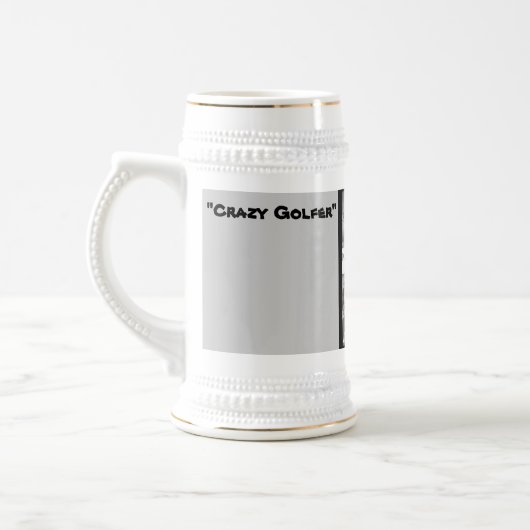 Golf Beer Stein Bierpul (Links)