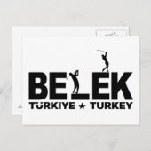 GOLF BELEK briefkaart - aanpasbaar (Voorkant / Achterkant)