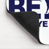 GOLF BELEK mousepad - blauw Muismat (Hoek)