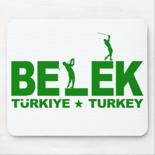 GOLF BELEK mousepad - groen Muismat