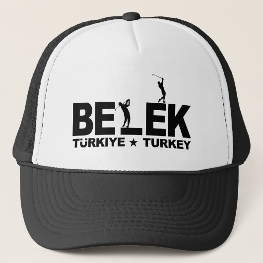 GOLF BELEK pet - zwart (Voorkant)