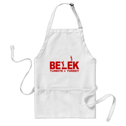 GOLF BELEK schort - kies stijl & kleur (Voorkant)