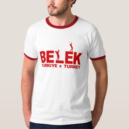 GOLF BELEK shirt - kies stijl & kleur (Voorkant)