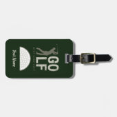 Golf Best Game Ever voor golfers en touringcars Bagagelabel (Voorkant horizontaal)