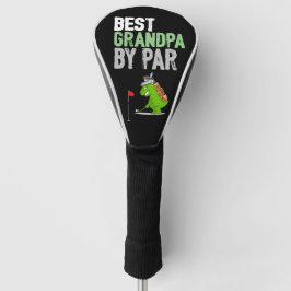 Golf Best Grandpa, Par met Dinosaur Funny Golfheadcover