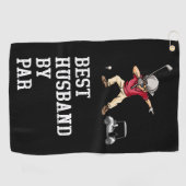 Golf Best Husband van Par Golf Handdoek – Funny Gi (Horizontaal)