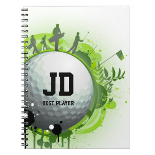 Golf Best Player Cool Sport Gift Notitieboek