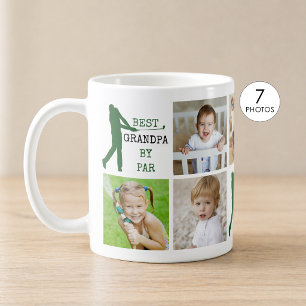 Golf BESTE OMA BY PAR 7 Foto Collage Koffiemok