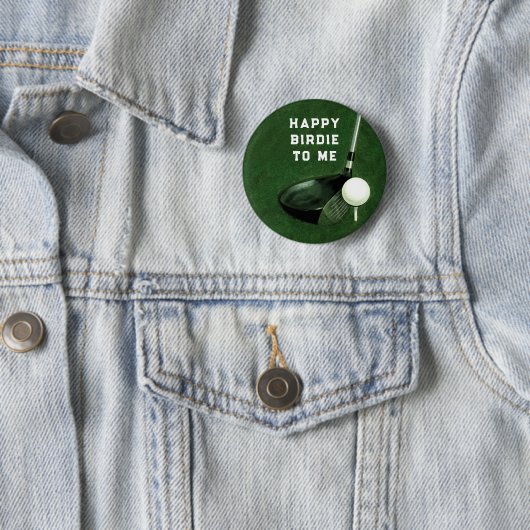Golf Birdie Ronde Button 5,7 Cm (In situ)