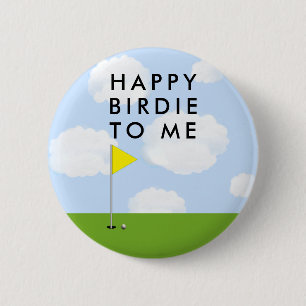 Golf Birdie Ronde Button 5,7 Cm