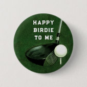 Golf Birdie Ronde Button 5,7 Cm (Voorkant)