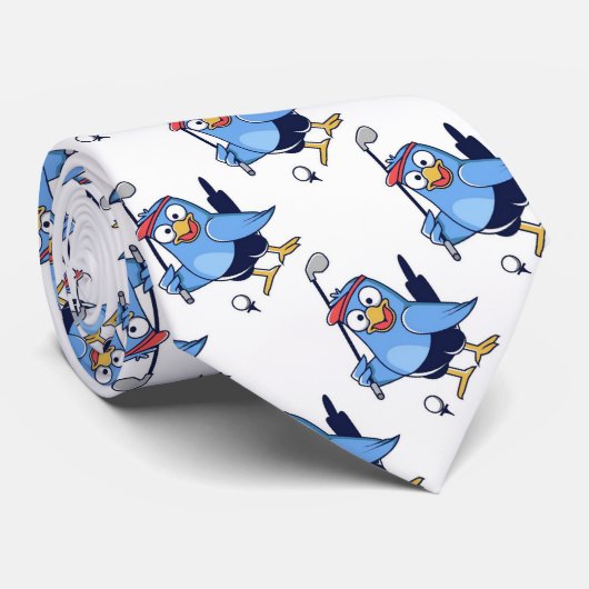 Golf Birdie-Stropdas Stropdas (Opgerold)