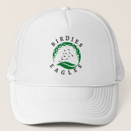 Golf Birdies Eagles | Golfspeler | Golfer Trucker Pet