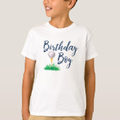 Golf Birthday Boy Shirt (Voorkant)