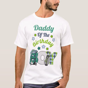 Golf Birthday Boy Shirt Dad Golf Party Shirt