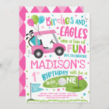 Golf Birthday Hole in één Golf 1ste verjaardag