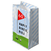 Golf Birthday Klein Cadeauzakje (Voorkant Gekanteld)