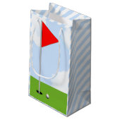 Golf Birthday Klein Cadeauzakje (Achterkant Gekanteld)