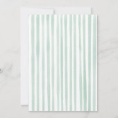 Golf Birthday Par-tee Invitation Kaart (Achterkant)