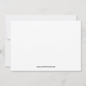 Golf Birthday Party Invitation Kaart (Achterkant)