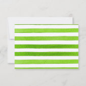 Golf Birthday Party Invitation Kaart (Achterkant)